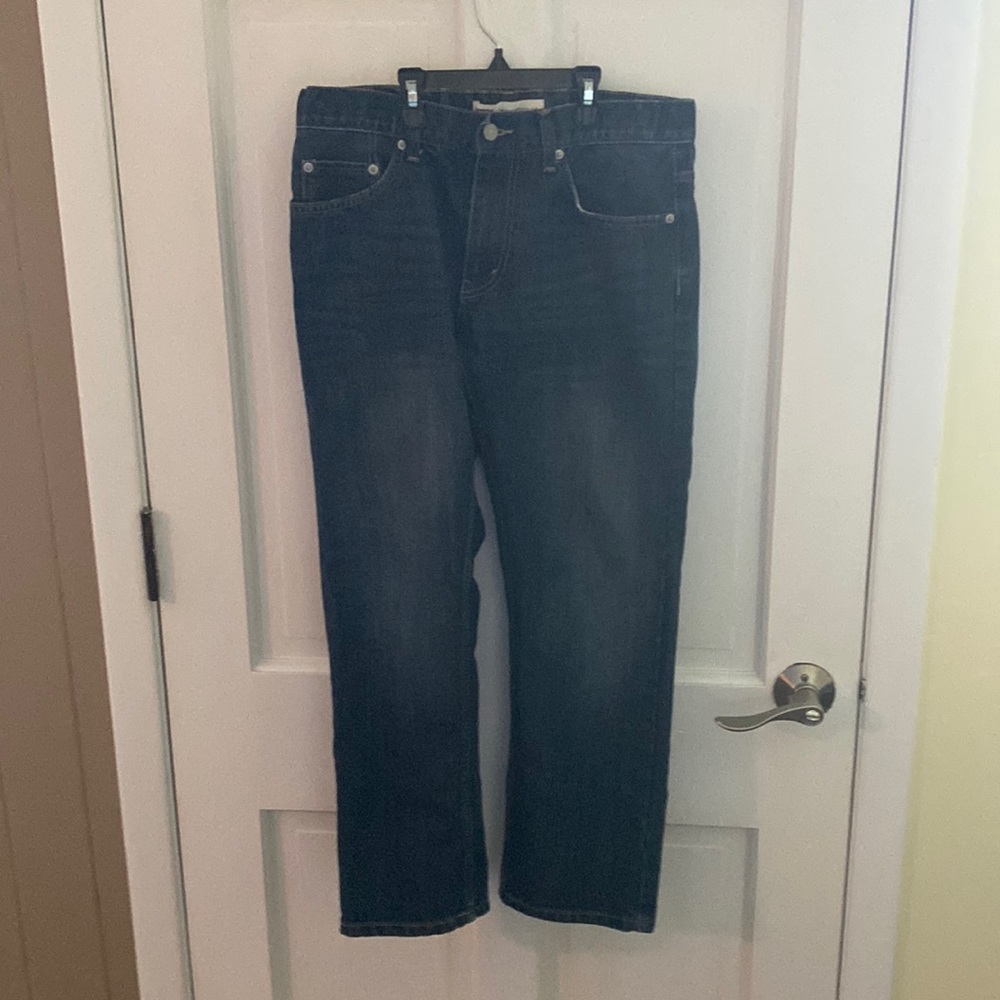 Levi’s blue jeans regular fit size 32x27 12 husky